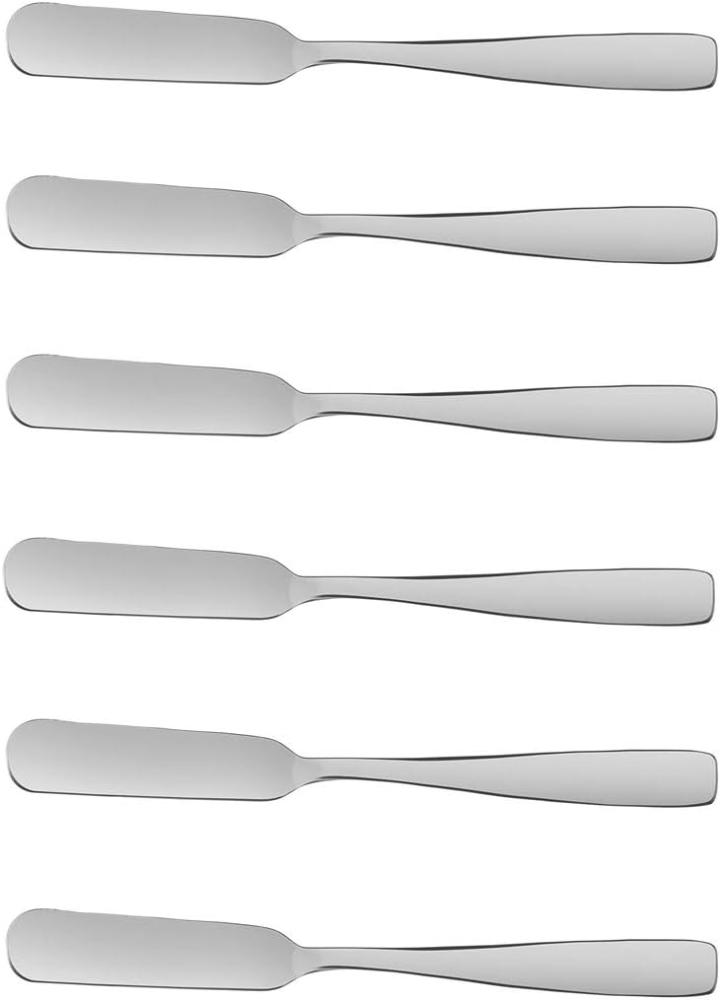 Tramontina 63960-247 Essentials Buttermesser Set, 6 Stück, Edelstahl AISI 430 Bild 1