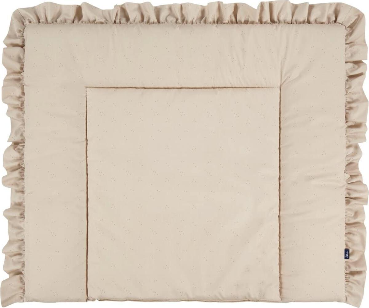 ALVI Wickelauflage woven Volant Starfant, 70x85 cm, Beige Bild 1