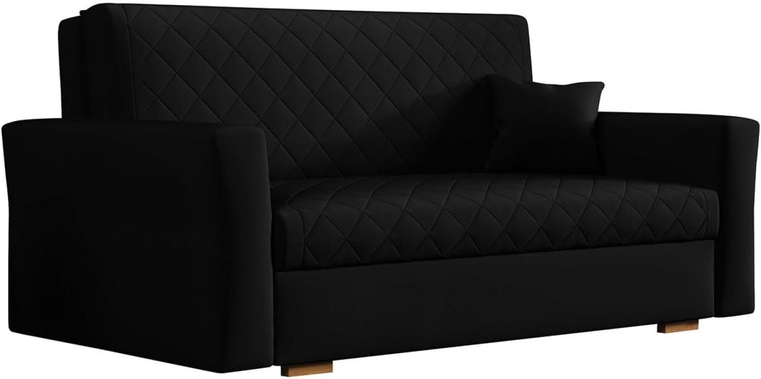 Mirjan24 'Viva Caro' Schlafsofa, Schwarz, 83 x 96 x 160 cm Bild 1