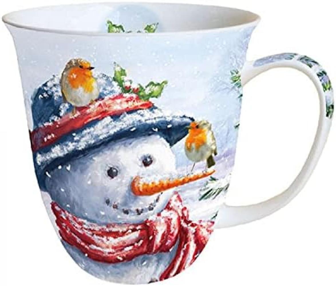 Kaffeebecher Schneemann Bild 1