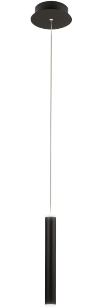 Fabas Luce 3685-40-101 LED Pendelleuchte Prado 1-flammig schwarz 16cm Bild 1