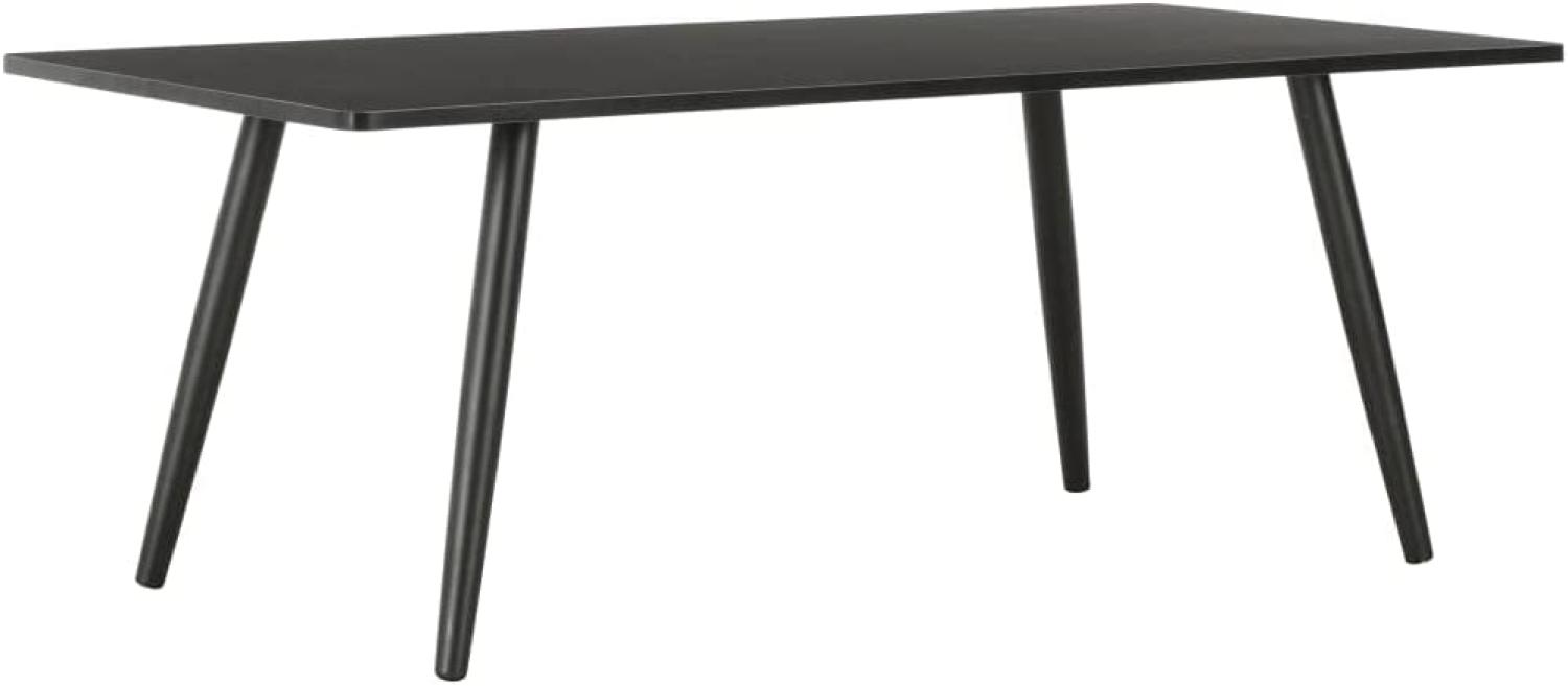 vidaXL Couchtisch Schwarz 120×60×46 cm Bild 1