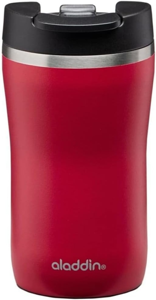 Aladdin Edelstahlbecher Café Thermavac Leak-Lock? 0,25 L Kirsch-Rot Bild 1