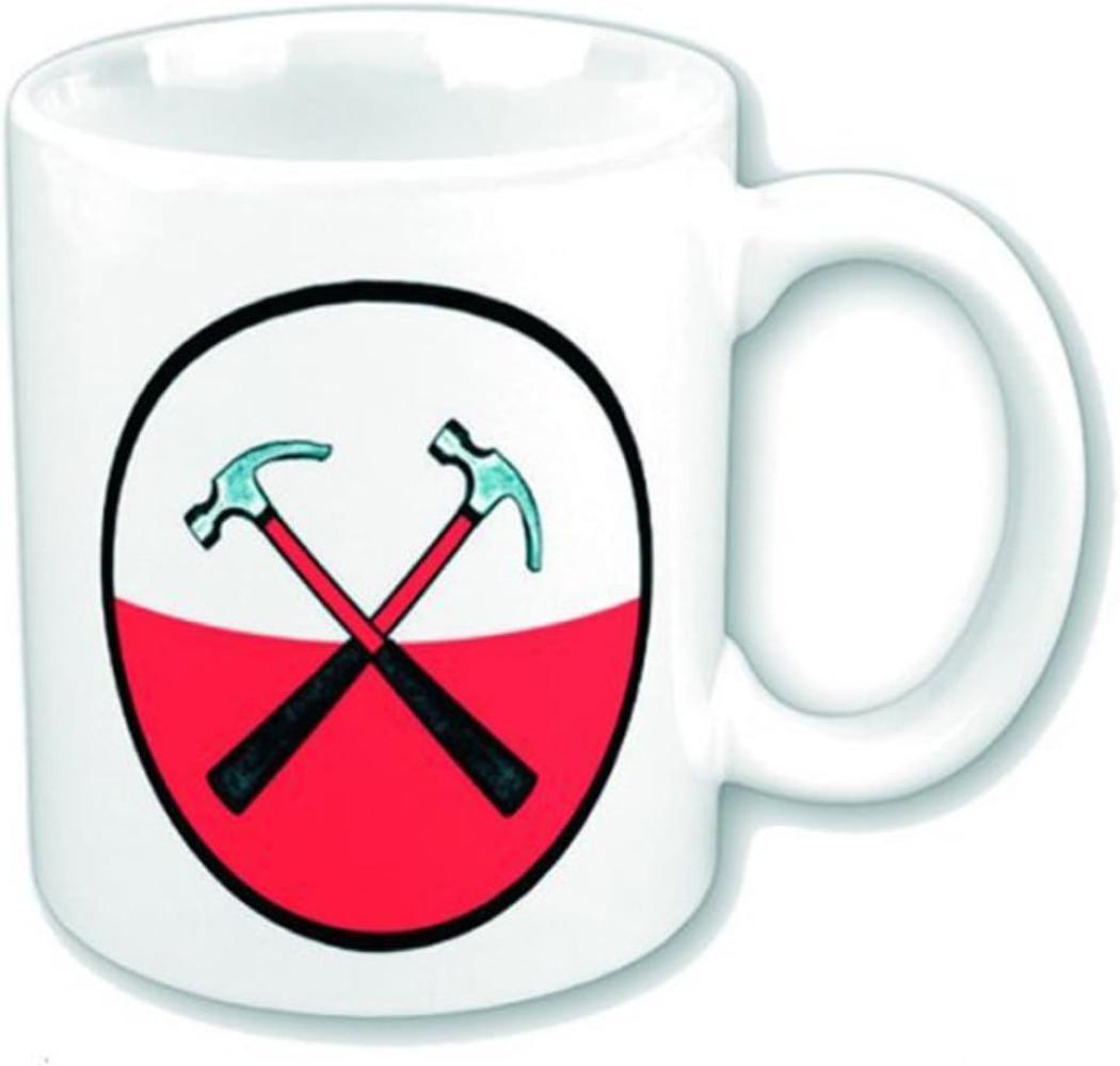 empireposter Pink Floyd The Wall - Hammers Logo on White - Keramik Tasse Becher Ø8,5 H9,5 cm Bild 1