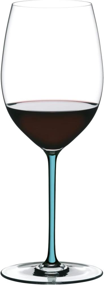 Riedel FATTO A MANO CABERNET/MERLOT TURQUOISE 1 Stück 490000T98 Bild 1