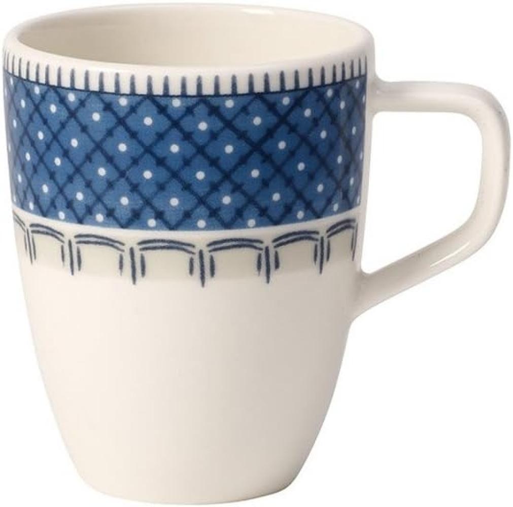 Mokka-/Espressoobertasse Casale Blu Villeroy und Boch Espressotasse - Mikrowelle geeignet, Spülmaschinenfest Bild 1