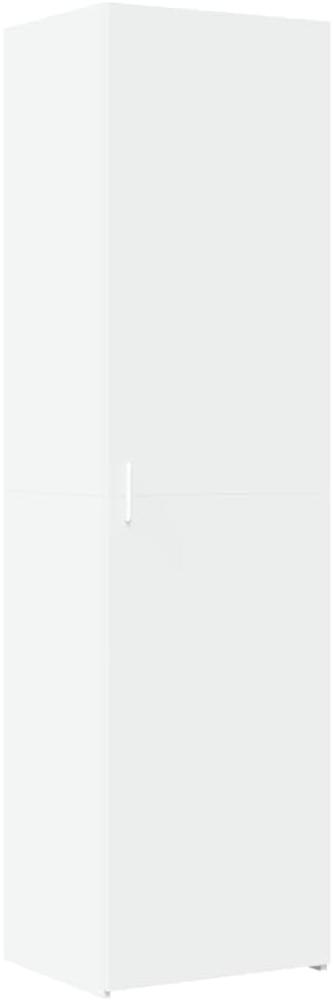 Highboard Weiß 50 x 42,5 x 185 cm Holzwerkstoff 3281413 Bild 1