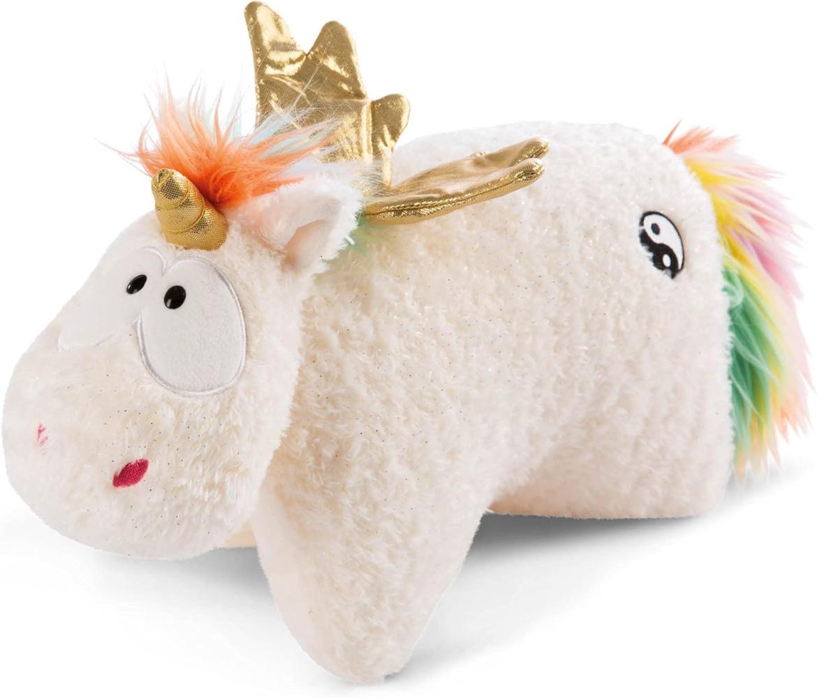 kissen Unicorn Yang junior 40 x 30 cm Polyester weiß Bild 1