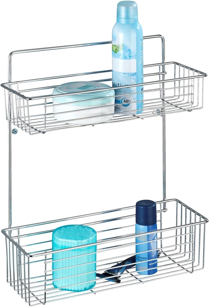 Wenko Duschkorb Avesta Exclusiv Stahl, chrom Bild 1
