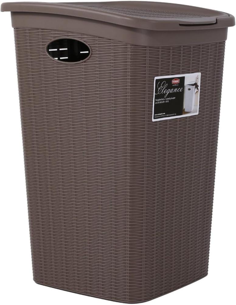 Wäschekorb ELEGANCE 50 L Wäschebox Wäschetruhe Wäschesammler Wäschebehälter NEU Bild 1