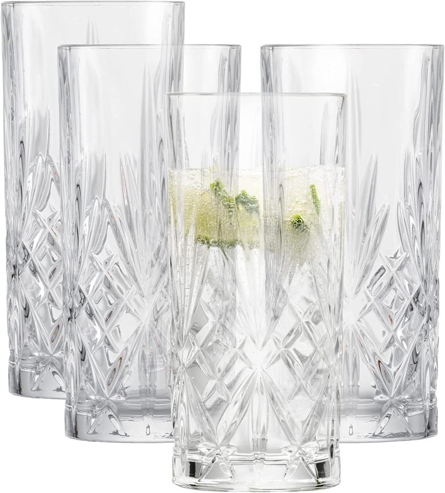 Schott Zwiesel Longdrinkglas 4er Set Show, Cocktailglas, Kristallglas, 368 ml, 121878 Bild 1