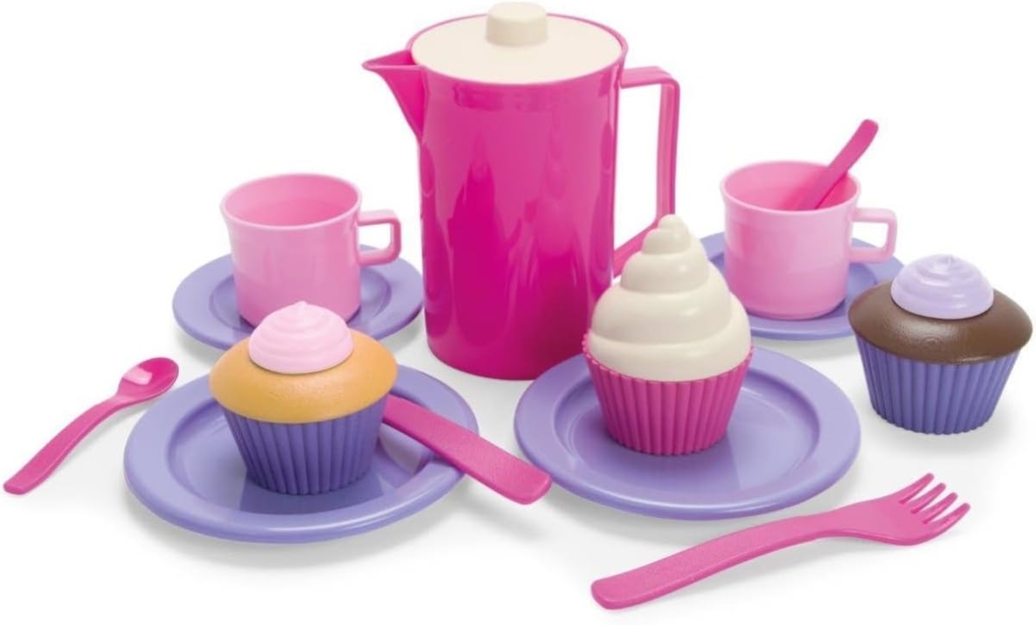 Dantoy Cupcake-Set im Netz, 20 teilig für Kinder Bild 1