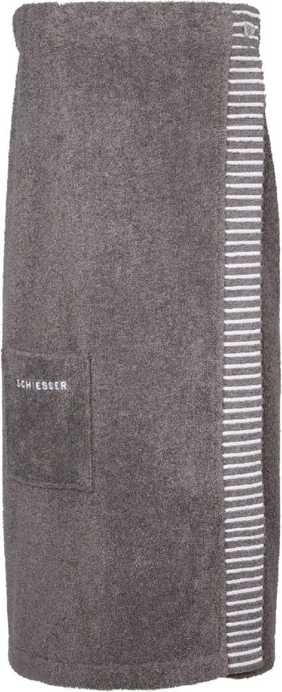 Schiesser Kilt Rom aus weicher Baumwolle, saugstark und 3-fach weitenverstellbar, Kurzform, Frottier, Knöpfe, MADE IN GREEN by OEKO-TEX® Bild 1