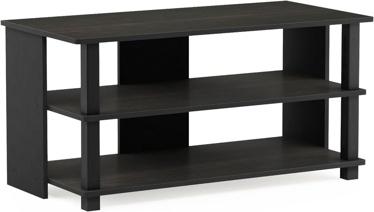 Furinno Sully TV-Regal, holz, Espresso/Schwarz, 39. 5 x 79. 98 x 40 cm Bild 1