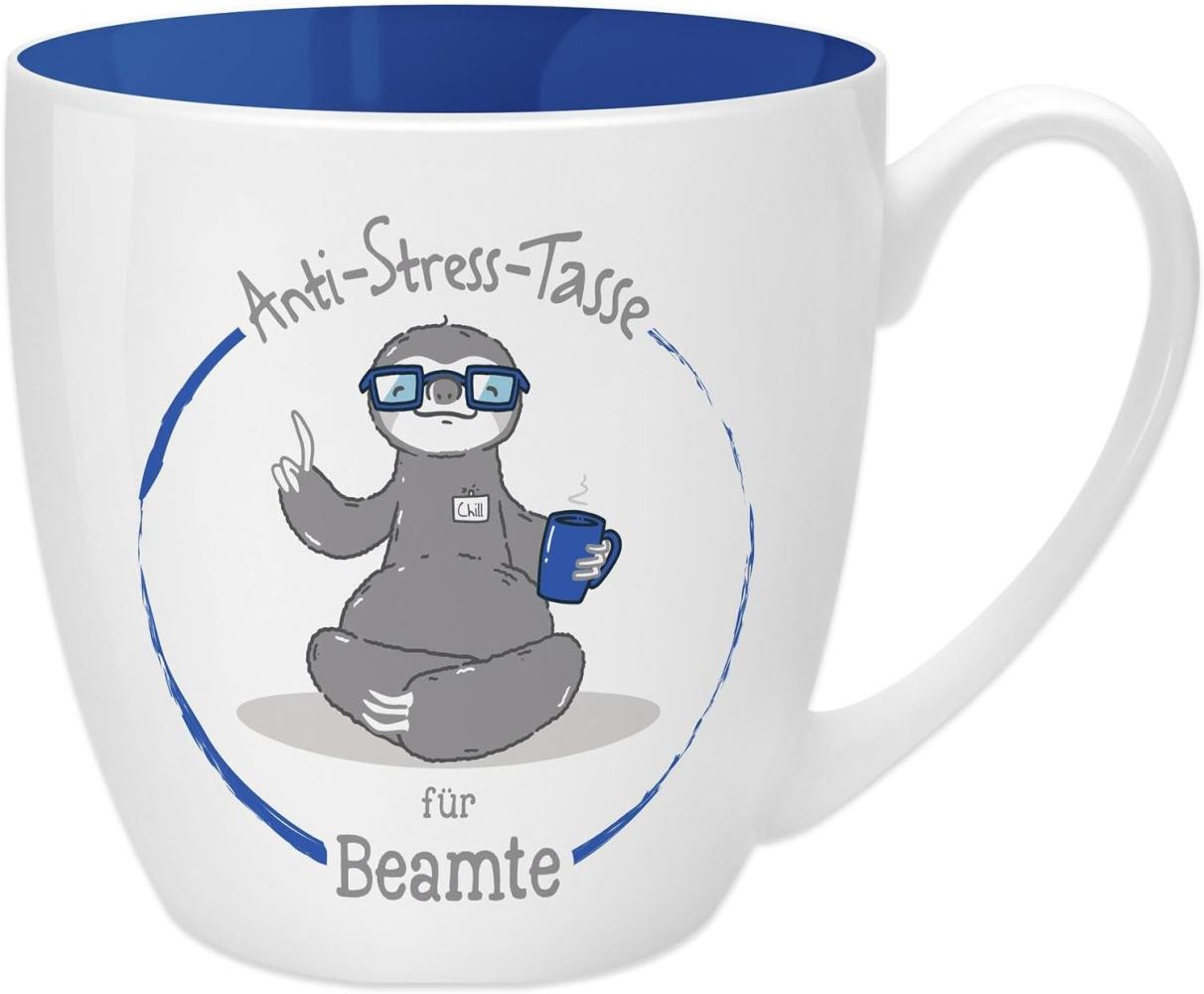 GRUSS & CO Anti-Stress-Tasse Motiv "Beamte" | Tasse mit Spruch, 45 cl, New Bone China | Geschenk für Ihn | 45486 Bild 1