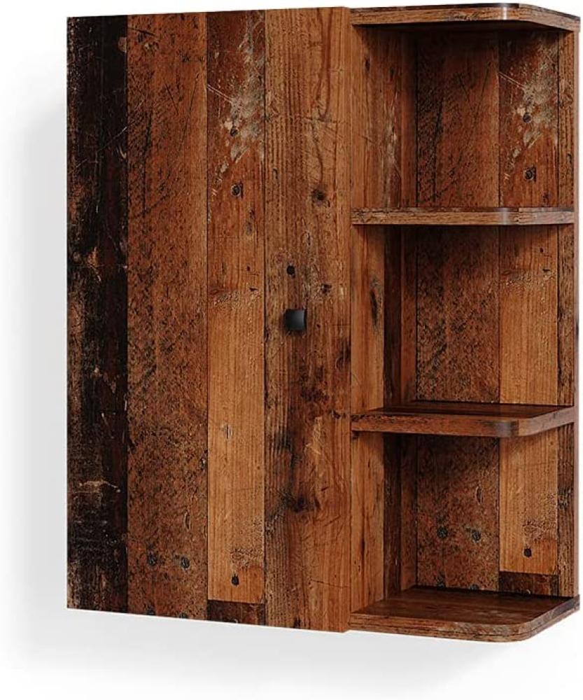 Vicco Hängeschrank Badschrank Badezimmerschrank Fynn Badmöbel mit Ablagen Regal Bild 1