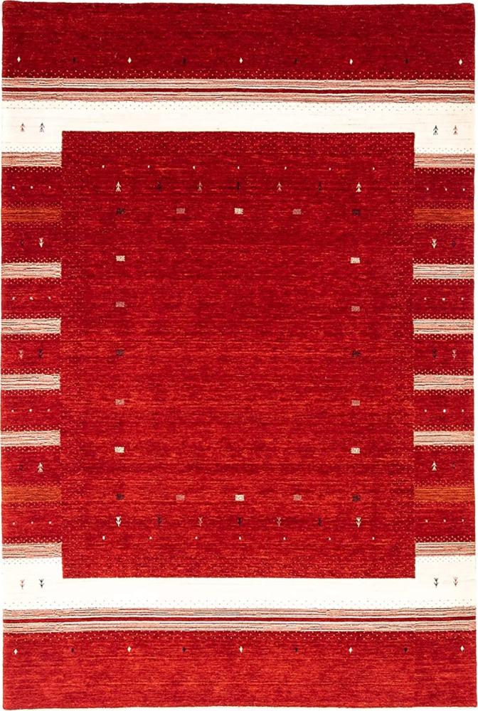 Morgenland Gabbeh Teppich - Loribaft Indus - 296 x 203 cm - rot Bild 1