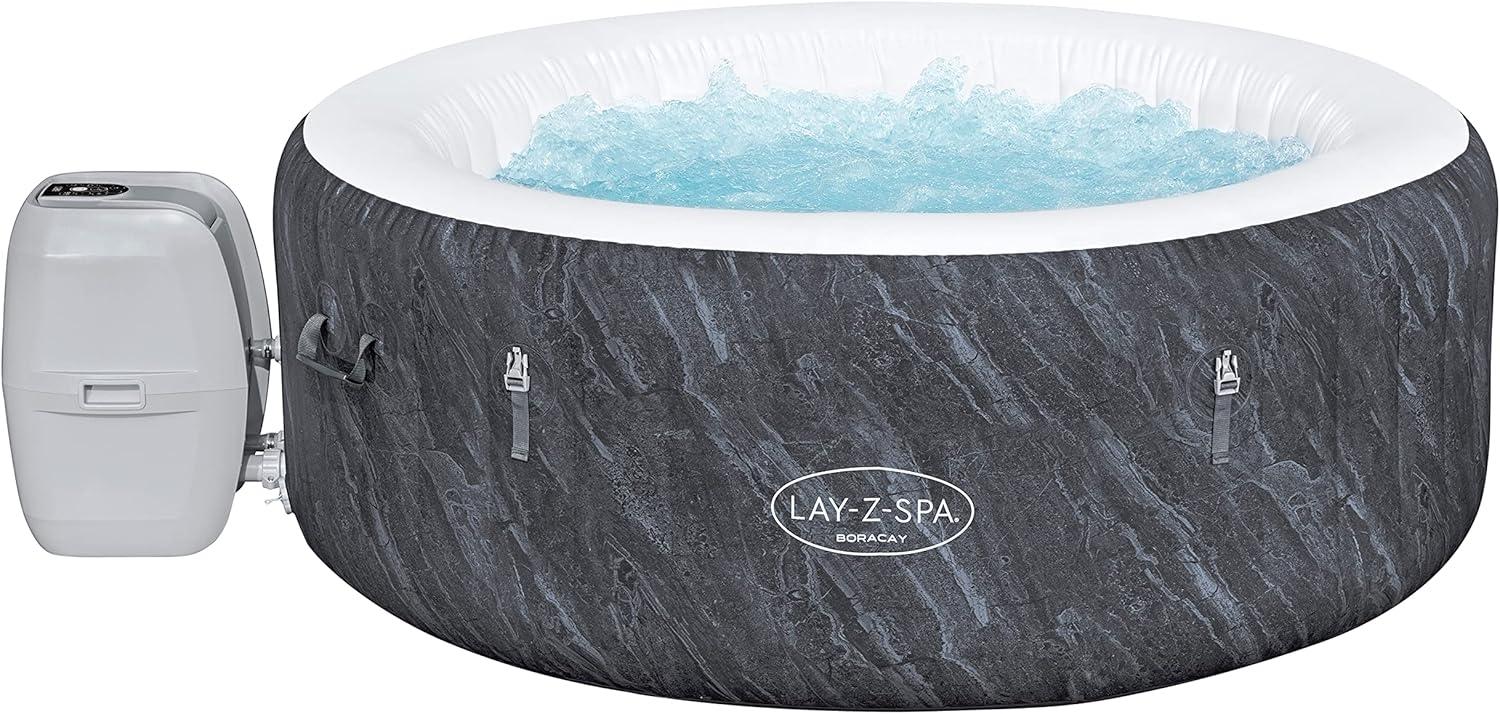 LAY-Z-SPA® WLAN-Whirlpool Boracay AirJet™ Ø 180 x 66 cm, rund Bild 1