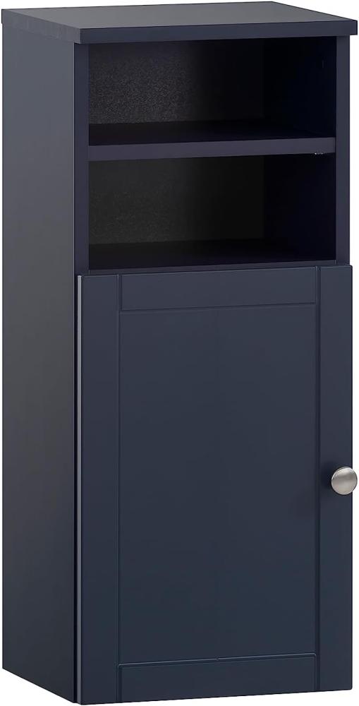 Schildmeyer Highboard Jesper, Holzwerkstoff, Nachtblau, 30,3 x 25,4 x 70 cm Bild 1