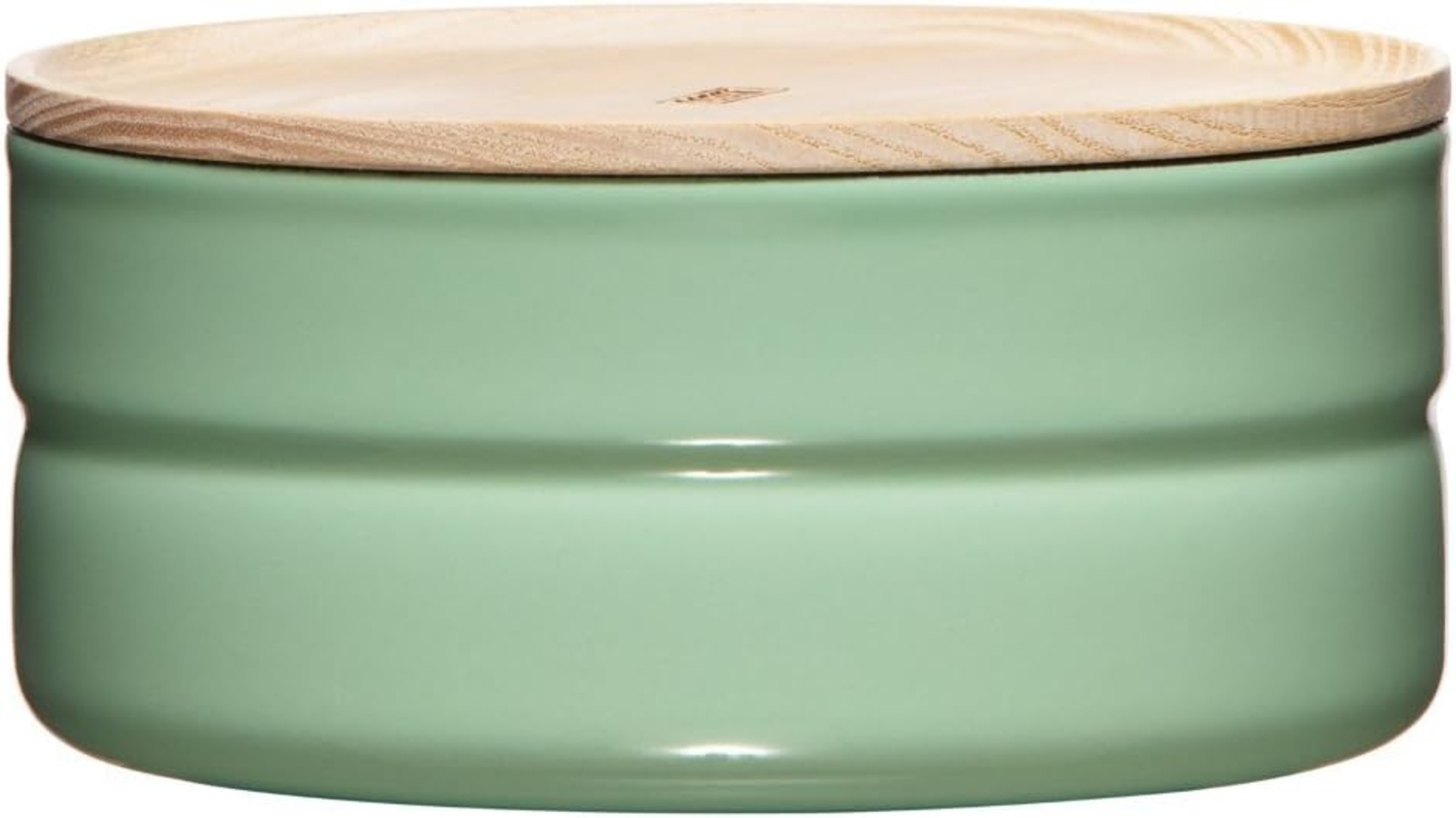 Riess Riess niedrige Küchendose mit Holzdeckel 0,6l R2173202 Bild 1