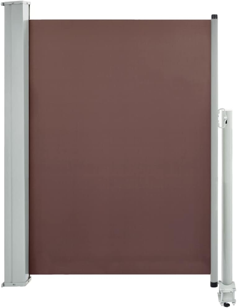 vidaXL Ausziehbare Seitenmarkise 100x300 cm Braun 48340 Bild 1