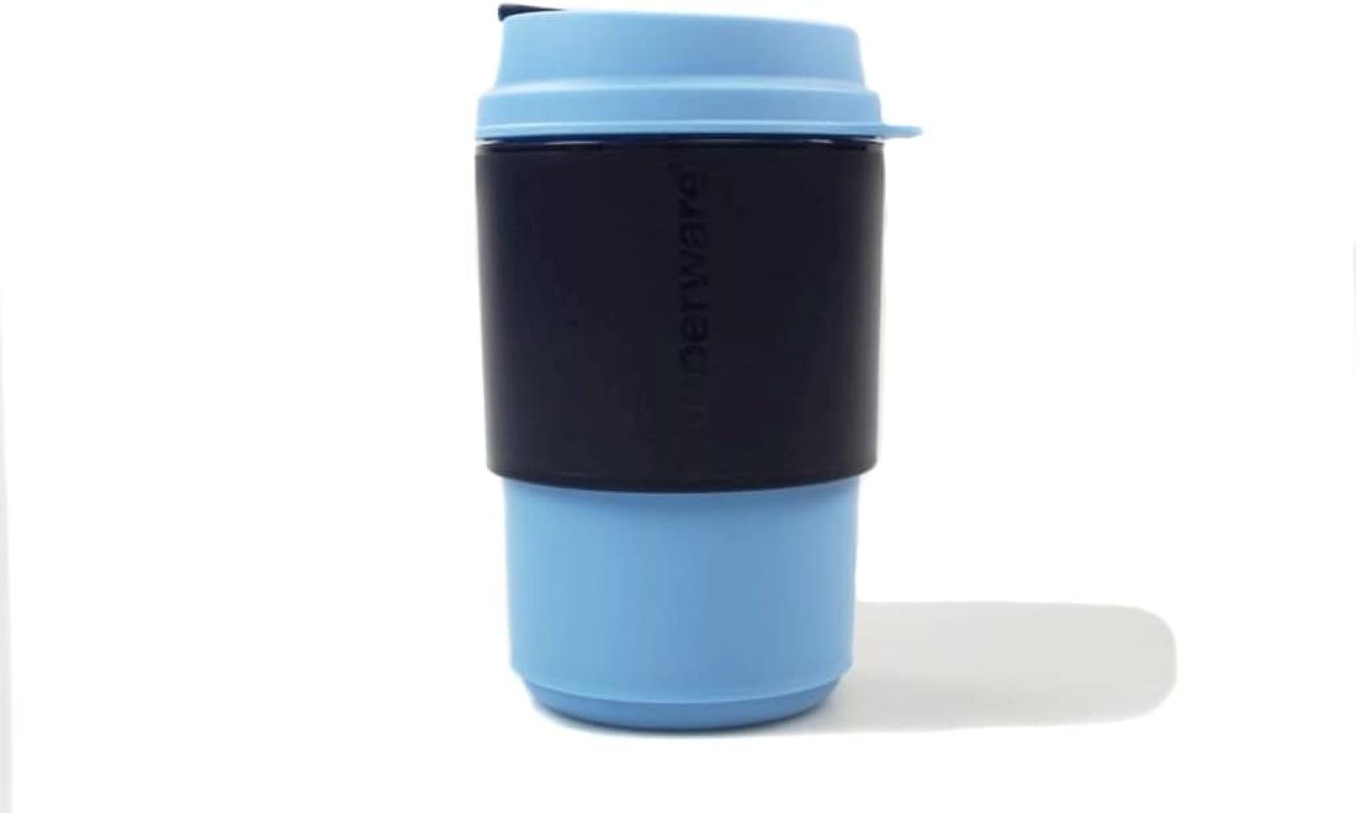 TUPPERWARE To Go Becher 350 ml blau Kaffeebecher Bild 1