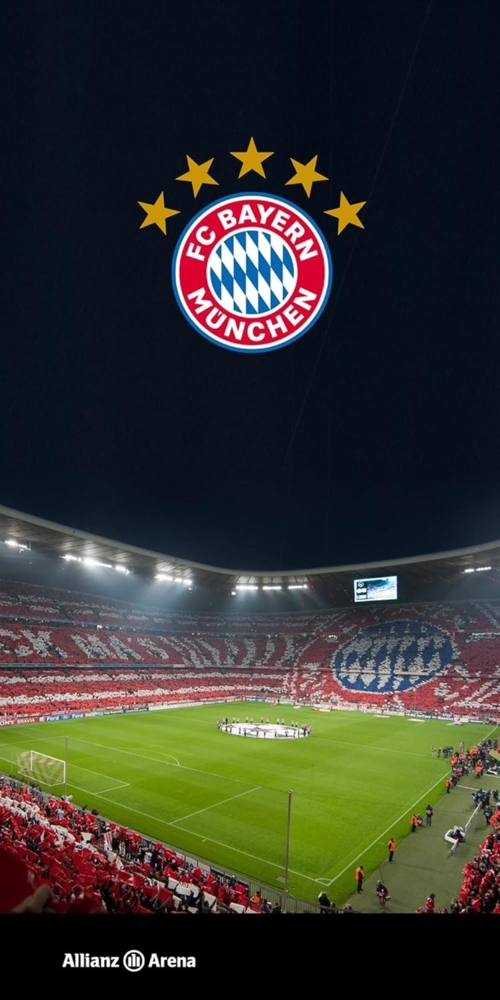 BERONAGE Strandtücher FC Bayern München Badetuch Allianz Arena 75x150 cm Strandtuch Fußball, (1-St), Frottee in Velours-Qualität Bild 1