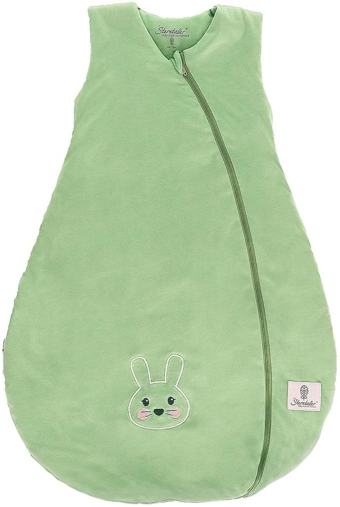 Sterntaler Baby Unisex Schlafsack Baby Ganzjahres-Schlafsack Kinni - Babyschlafsack, Pucksack Baby, Strampelsack mit Hasenmotiv - Recycelt - 70cm Bild 1