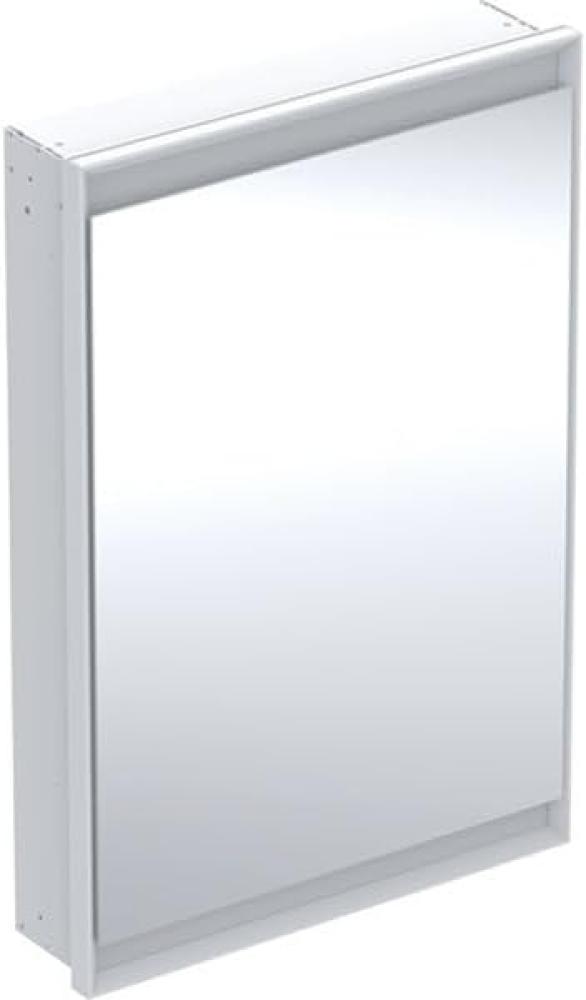 Geberit ONE Spiegelschrank mit ComfortLight, 1 Tür, Unterputzmontage,weiss/Aluminium, 60x90 cm, 505.800, Ausführung: Anschlag links - 505.800.00.2 Bild 1