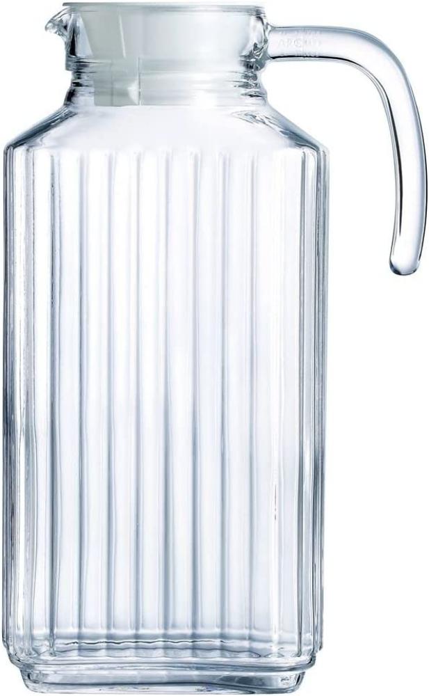 Kanne Luminarc Quadro Wasser Durchsichtig Glas 1,7 L Bild 1