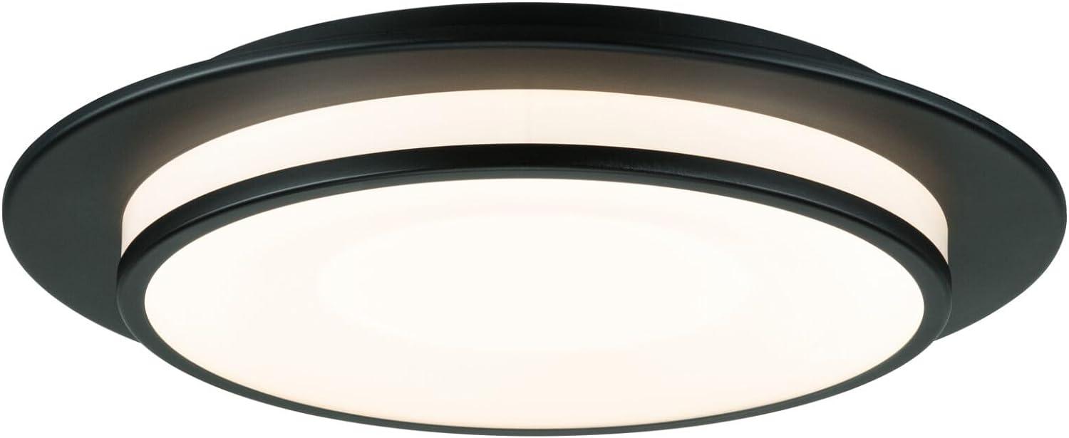 Paulmann 96785 LED Deckenleuchte Egron 36cm Schwarz matt 2700K 3-Step-Dim Bild 1