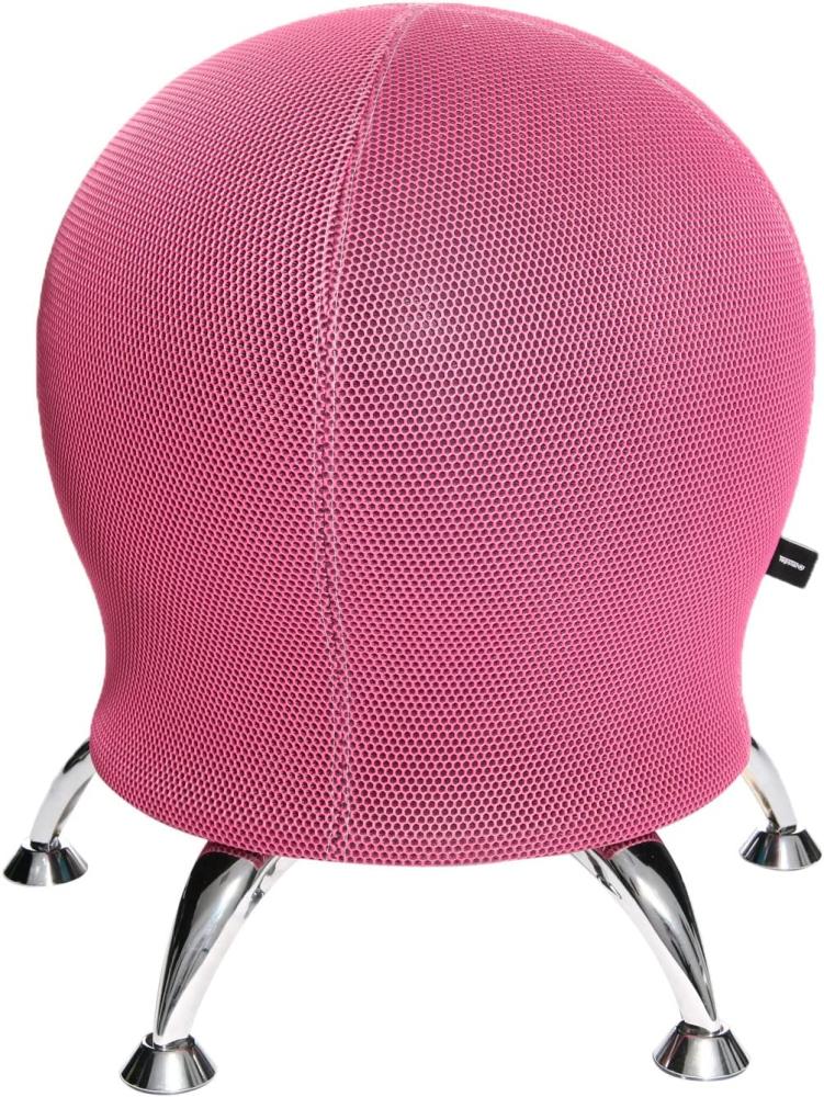 Topstar Sitness 5, Fitnesshocker mit Gymnastikball, Sitzalternative, pink Bild 1