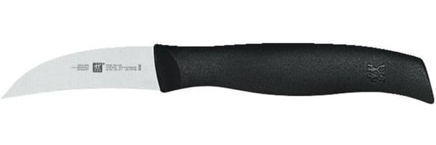 Zwilling 'Twin Grip' Schälmesser, Stahl schwarz, 6 cm Bild 1
