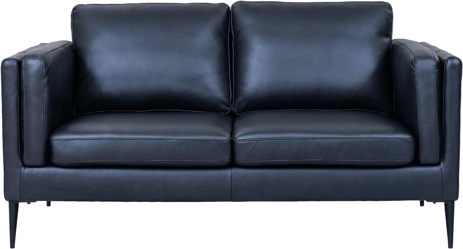 2-Sitzer Sofa Valencia Schwarz Bild 1