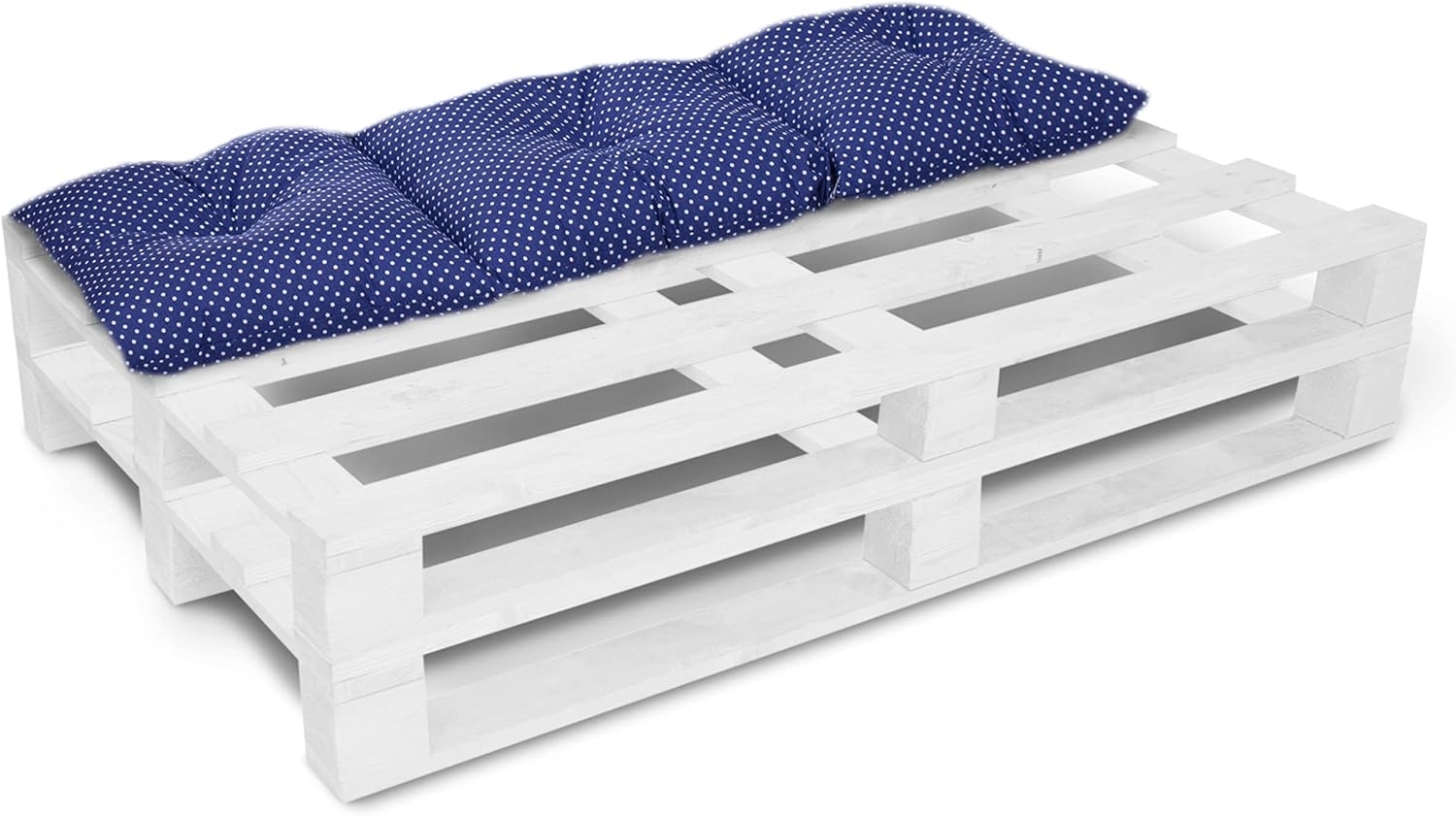 Amilian Stuhlkissen - Sitzkissen - Palettenkissen - Bankauflage - für Gartenbank 40x120 cm, Pallettensitzkissen - Gartenkissen - Sitzpolster - Palettenkissen Bild 1