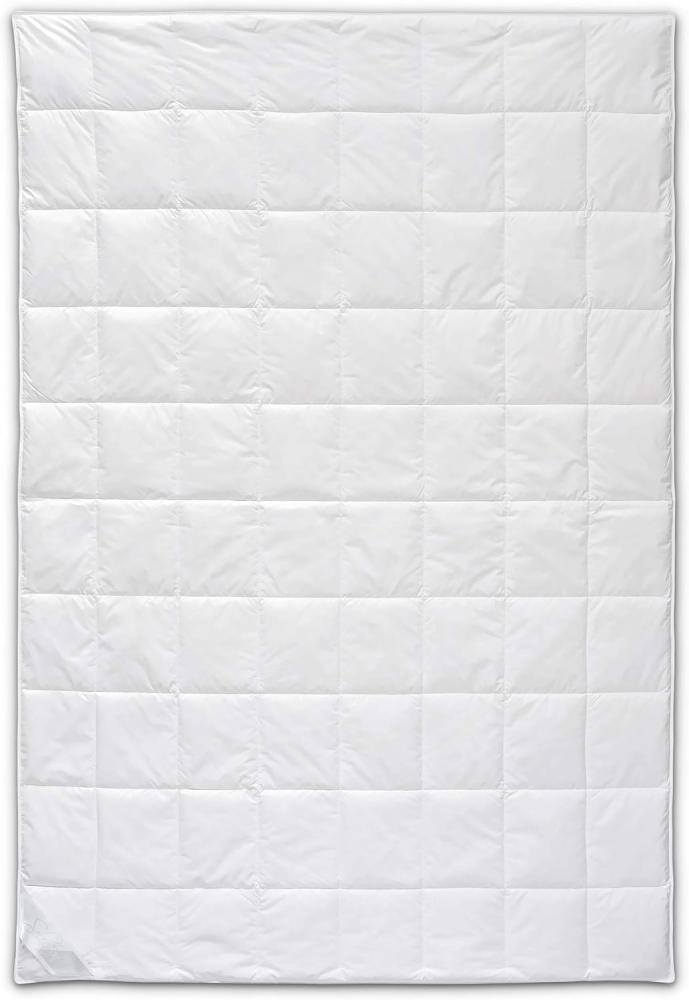 Böhmerwald Selection Dauneneinziehdecke, allergikergeeignet, 100% Daunen, Füllgewicht: 260gr., Wärmeklasse: leicht, Größe: 135x200 cm, OEKO-TEX ® STANDARD 100 Bild 1