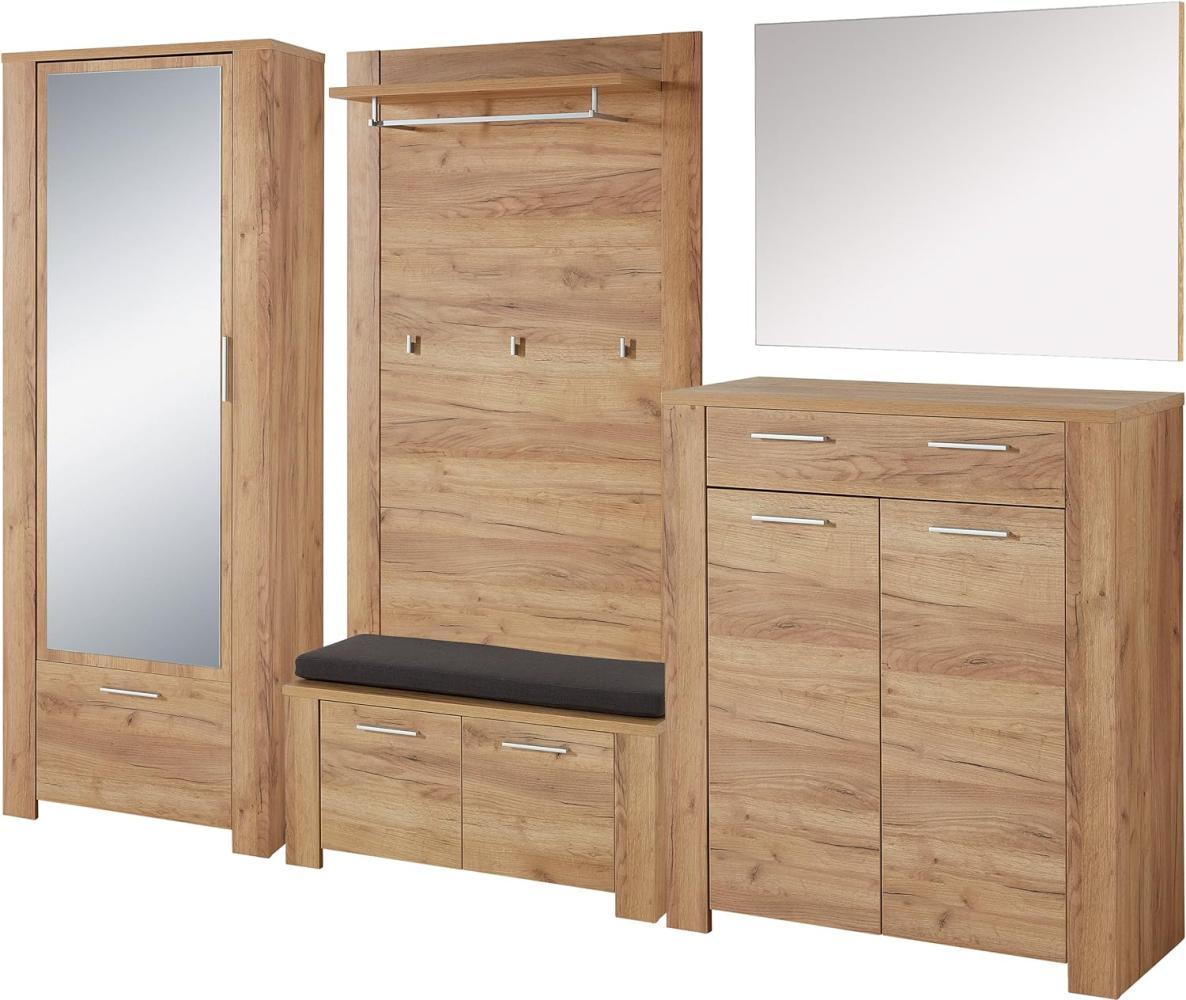 GERMANIA DIE MÖBELMACHER GW-Castera Estate 7, Navarra-Oak-nb, 41 x 296 x 198 cm Bild 1
