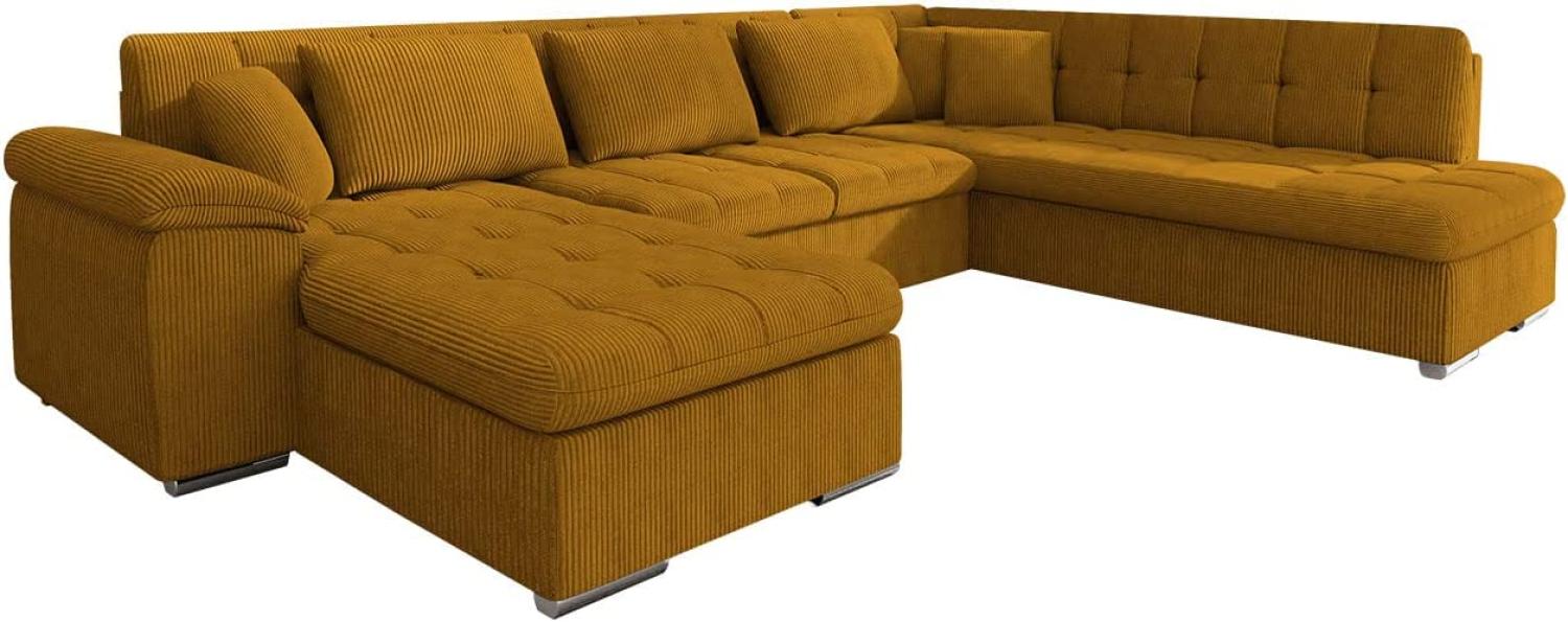 Ecksofa Niko Bis Cord (Farbe: Poso 1, Seite: Links) Bild 1