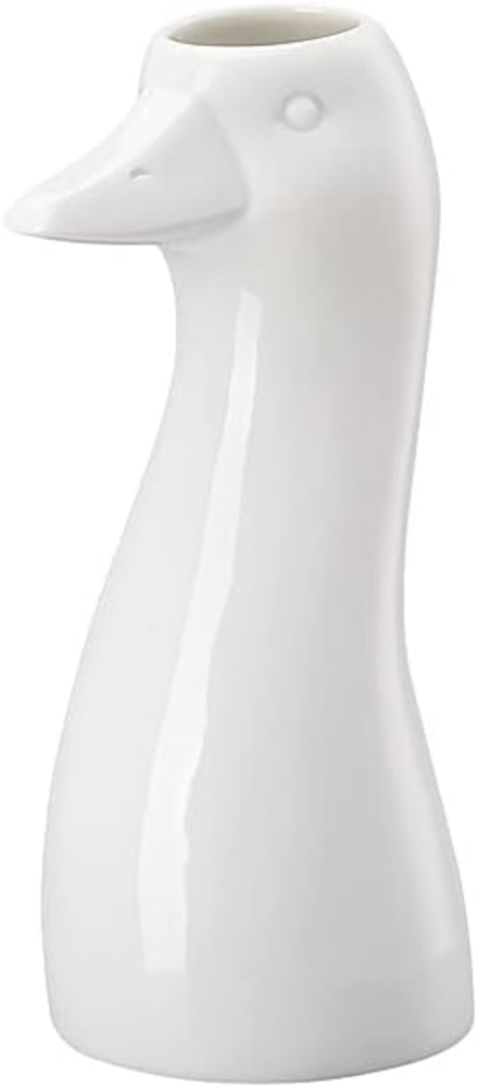 Hutschenreuther Vase 14 cm Gans-Vase Weiss Gans-Vase / Weiss Bild 1