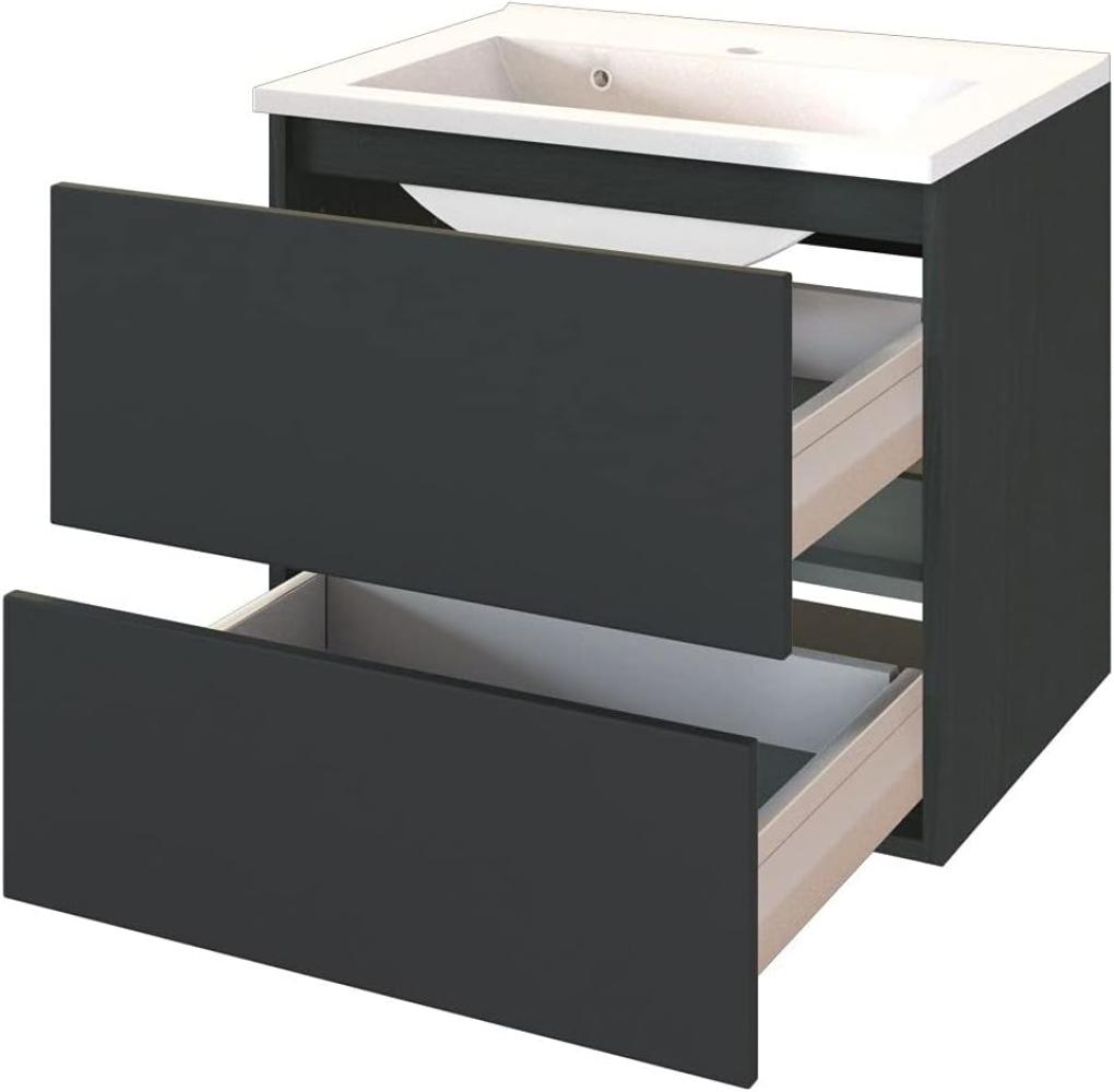 Waschbeckenunterschrank 'Baabe' mit Waschbecken Bild 1