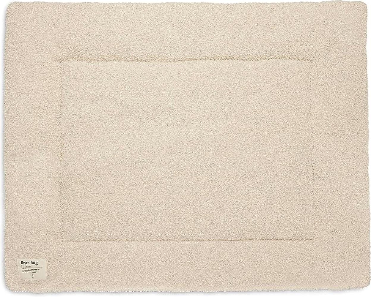 Jollein Boucle Laufstallteppich 75 x 95 cm Natur Beige Bild 1