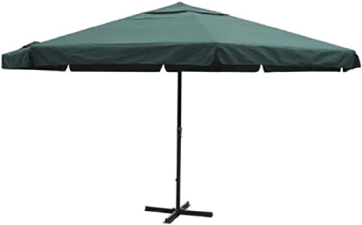 vidaXL Sonnenschirm Grün Aluminium 500 cm 40302 Bild 1