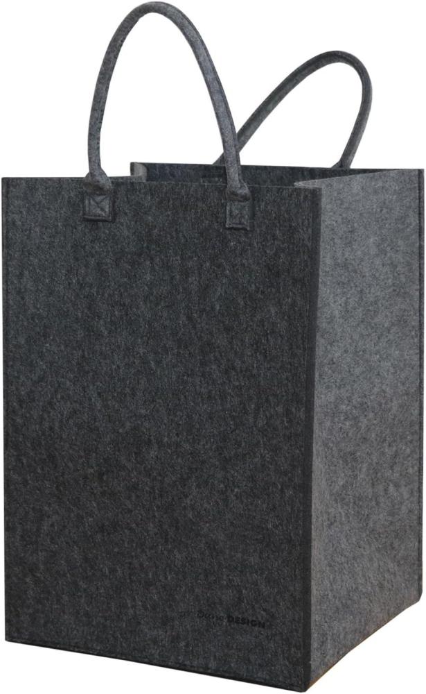 100L Filz Wäschesammler 43x38x60cm XL Universal-Filz-Tasche Faltbarer Wäschekorb Bild 1