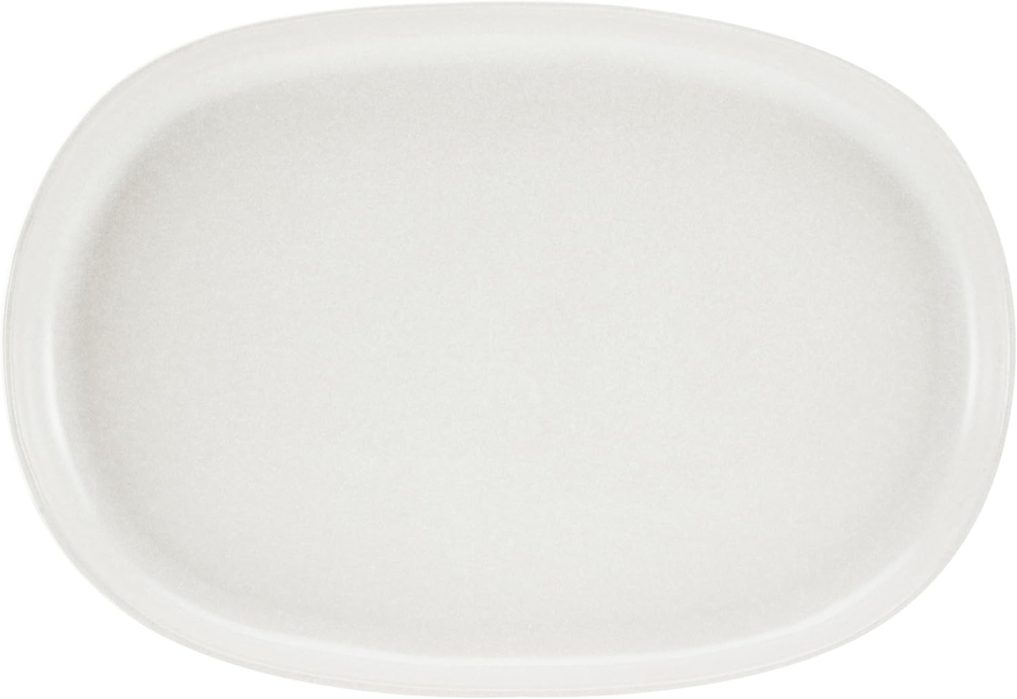 CreaTable, 30004, Serie Uno Offwhite - Servierplatte oval, Geschirrset, Servierplatte 1 teilig Bild 1