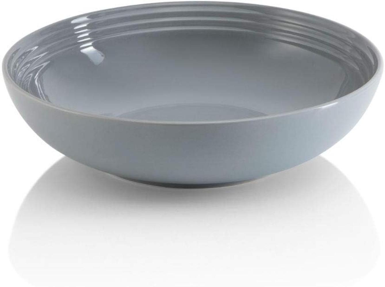 Suppenteller 22 cm Perlgrau Poterie Le Creuset - Backofen geeignet Bild 1