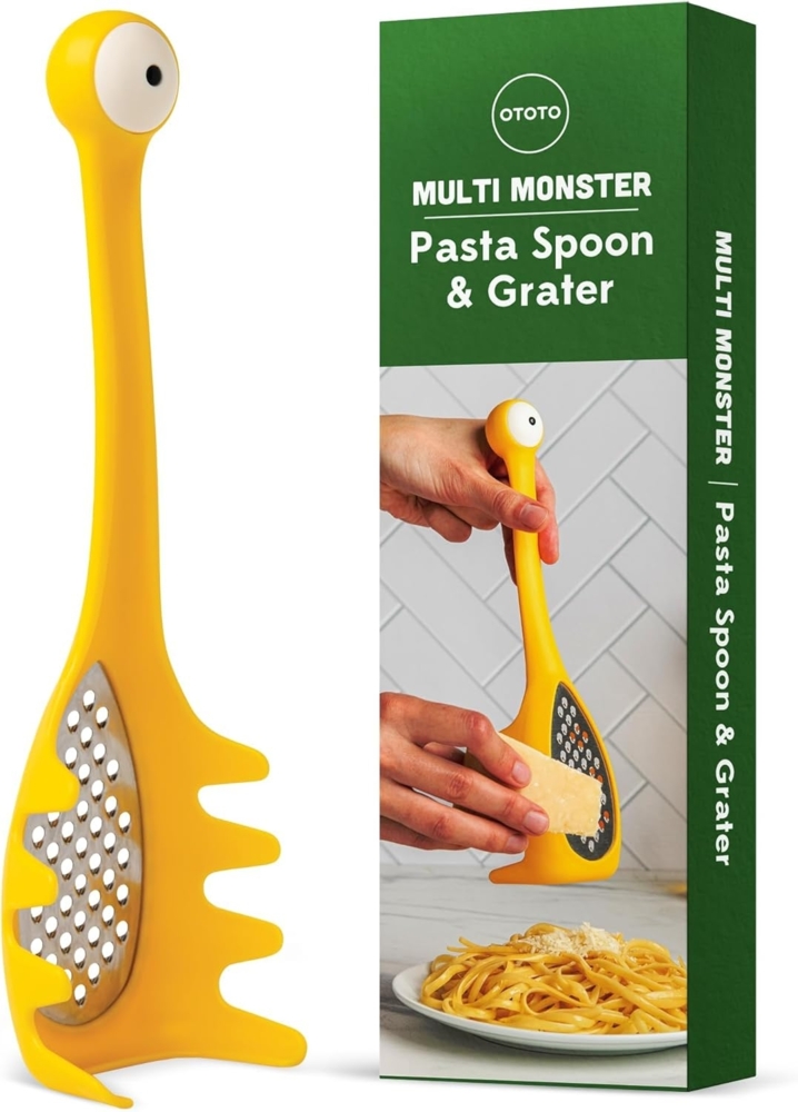 OTOTO Multi Monster Nudellöffel & Reibe Bild 1