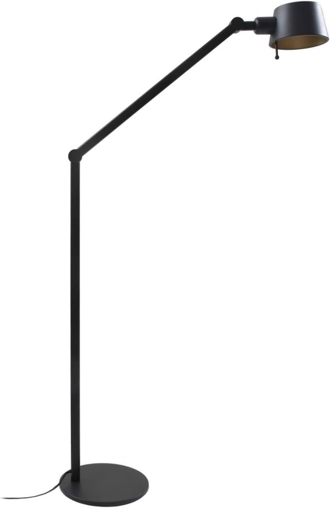 Lucande Stehlampe Silka, Metall, Schwarz IP20, 1 x 15 W LED Bild 1