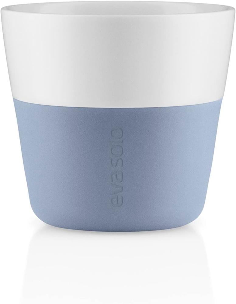 Eva Solo Lungo-Becher Blue Sky, 2er Set, Kaffeebecher, Porzellan / Silikon, 230 ml, 501127 Bild 1