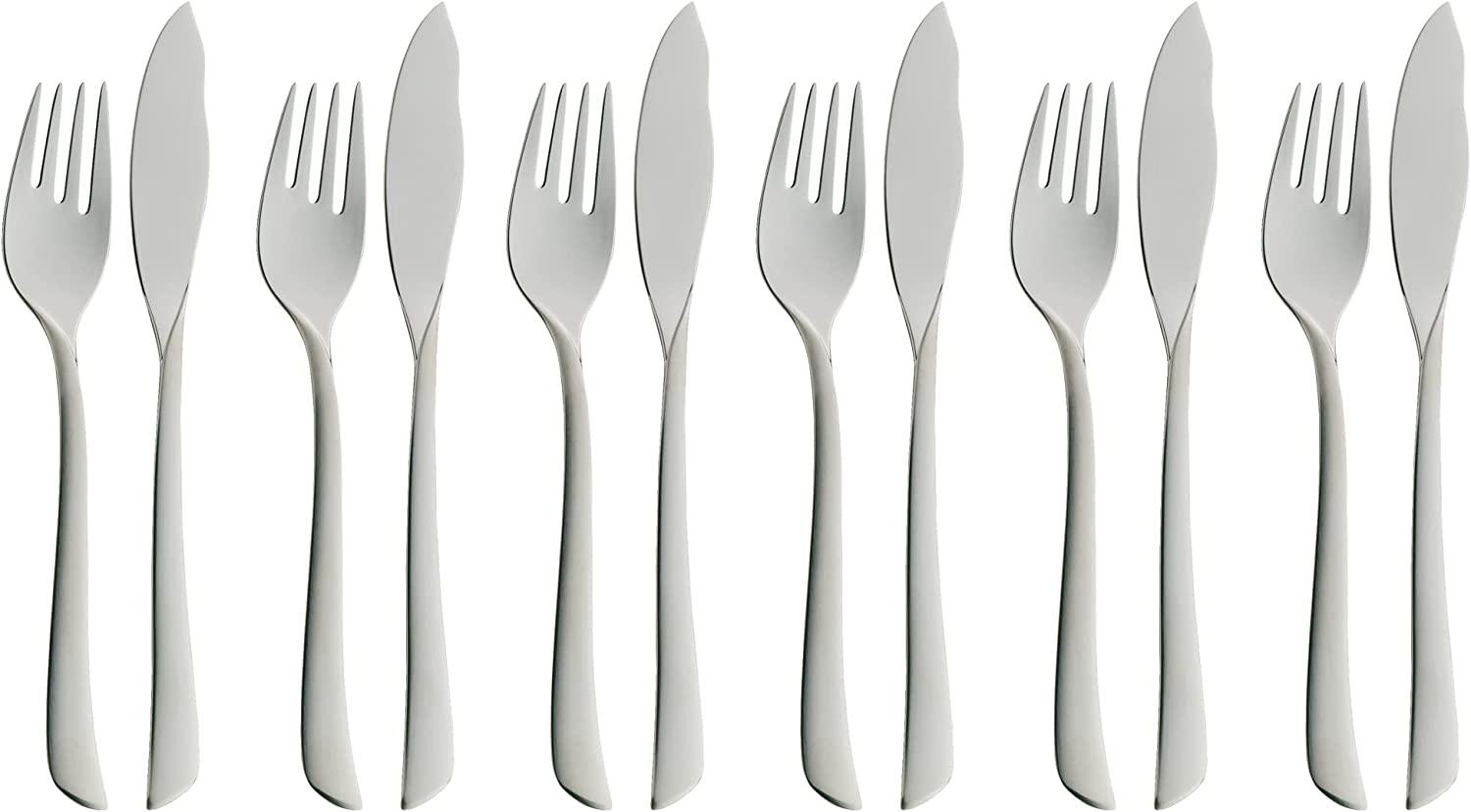 WMF Virginia Fischbesteck-Set, 12-teilig, Cromargan protect® 3201112841 Bild 1