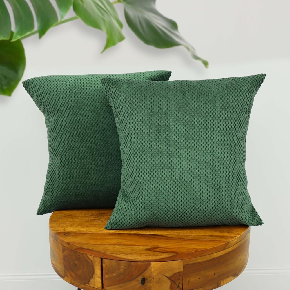 Amilian Dekokissen 2er Set Kissen - Zierkissen - Sofakissen mit Füllung und Kissenbezug, (2 Stück), Kopfkissen, Kuschelkissen, Couchkissen mit Kissenfüllung Bild 1